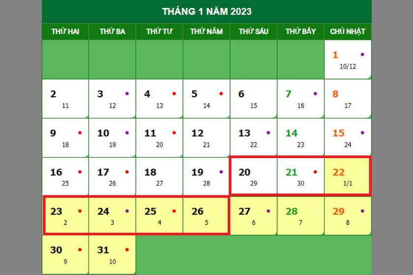 lich nghi tet nguyen dan 20235