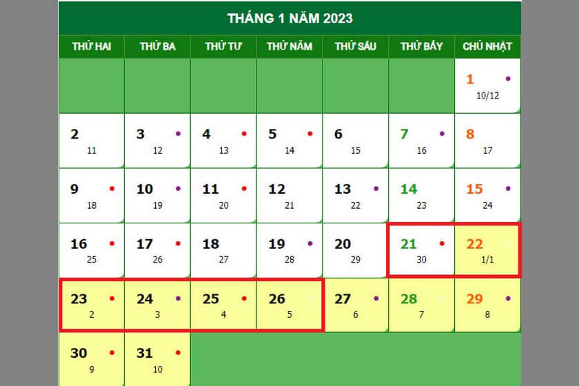 lich nghi tet nguyen dan 20238