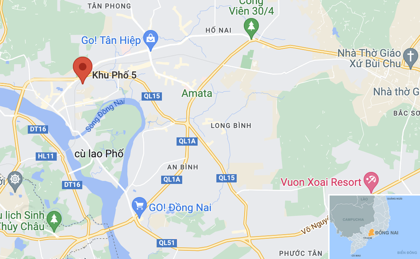 map dongnai no