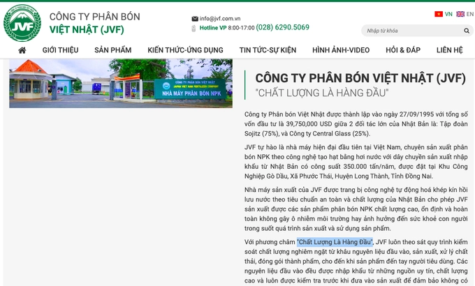 phan bon viet nhat bi phat 30 trieu vi san xuat phan bon kem chat luong 155820 917