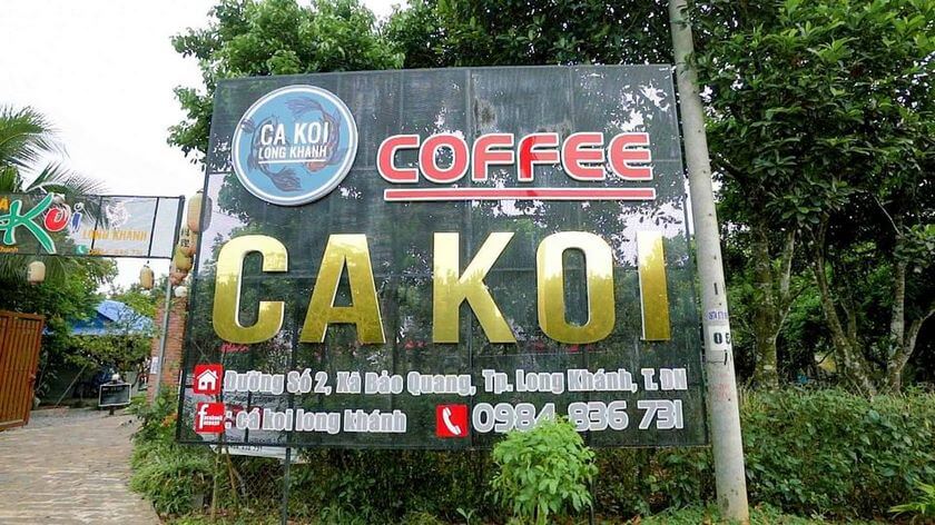 Cafe ca Koi TP.Long Khanh12