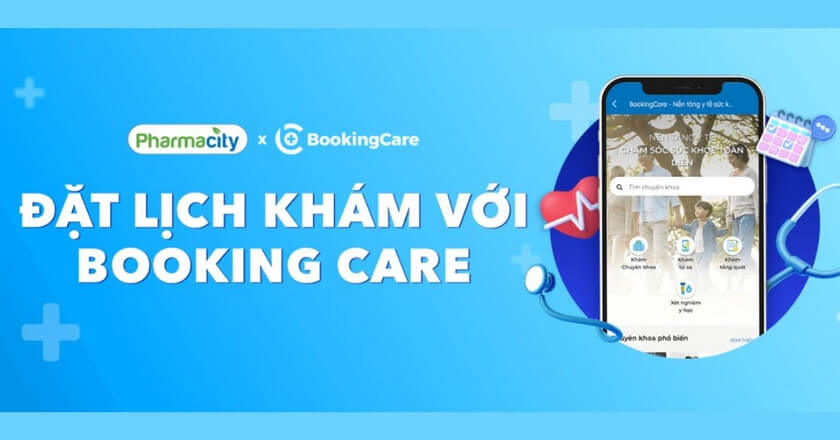 BookingCare Dat Lich Kham va Bai Test Truc Tuyen