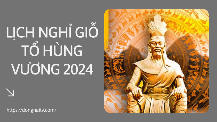 Lich nghi Gio To Hung Vuong 2024