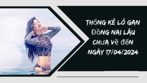 Thống kê lô gan Đồng Nai lâu chưa về đến ngày 17/1/2024