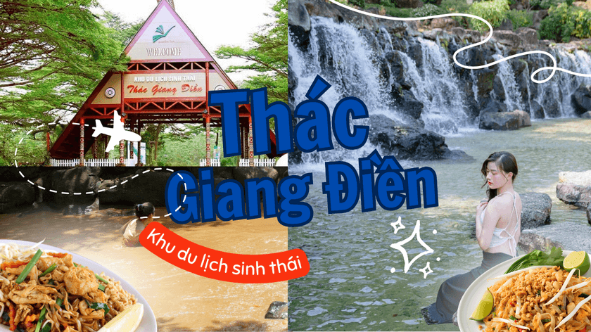 Khu du lich sinh thai Thac Giang Dien